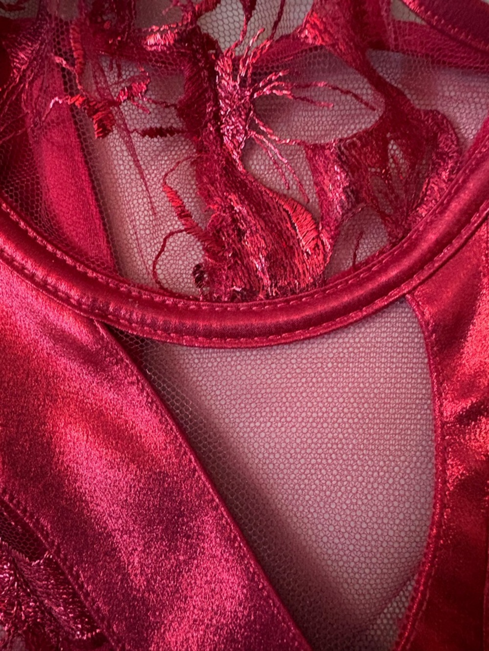 Honey Birdette Red Bustier 34C - Picture 5 of 6